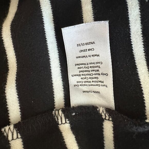 Talbots Black‎ and White Dress  Size Large - Picture 5 of 7